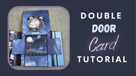 Fantasy Scrapbook, Handmade Photo Albums, Door Card, Fancy Fold Card Tutorials, Pop Up Box Cards, Paper Craft Tutorials, Mini Album Tutorial, Up Book, Mini Scrapbook Albums