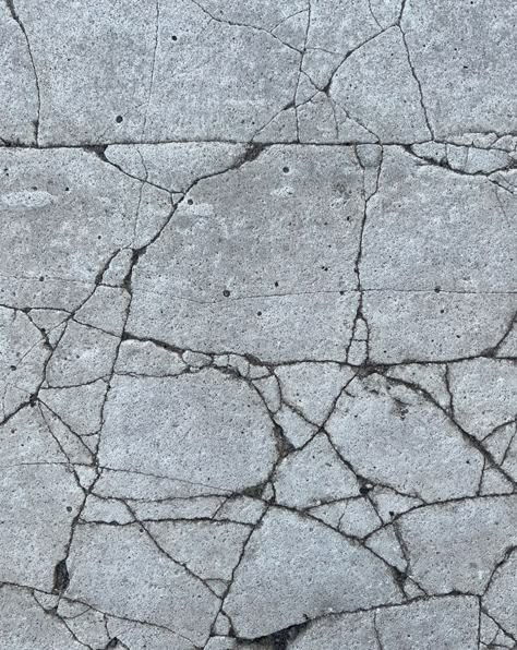 Concrete Texture Drawing, Side Walk Texture, Sidewalk Texture, Textures Moodboard, Sidewalk Cracks, Portfolio Background, Fake Wall, Iron Texture, Building Texture