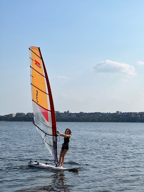 windsurfing, sail, techno293, girl, waves Paradise On Earth, Windsurfing, Summer 24, Small Things, Photography Inspo, Water Sports, Summer 2024, Sailing, Bucket List