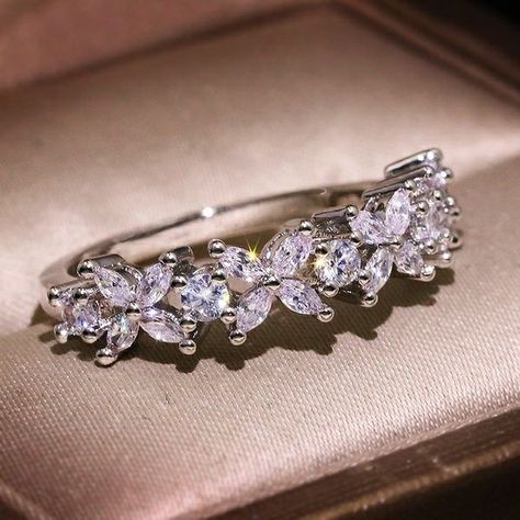 "A great marriage is not when the 'perfect couple' comes together. It… #fanfiction #Fanfiction #amreading #books #wattpad Floral Wedding Bands, Half Eternity Wedding Band, Bridal Accessories Jewelry, Marquise Ring, Bridal Wedding Rings, Engagement Style, Half Eternity Band, Engagement Band, Marquise Cut Diamond