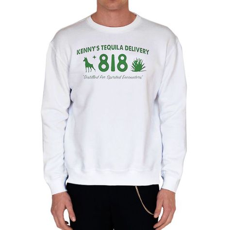 Kennys Delivery 818 Tequila Sweatshirt size S,M,L,XL,2XL,3XL.They are an original inspired design. The words used in the title and or search terms are not intended to imply they are licensed by any rights holders. Kennys Delivery 818 Tequila Sweatshirt made by order * Material  -50% Cotton / 50% Polyester Preshrunk custom sweatshirt * 270 g/m2 [...] Tequila Sweatshirt, 818 Tequila, Cheap Sweatshirts, Custom Sweatshirts, Tequila, Cotton T Shirt, Cotton Tshirt, Design Inspiration, For Men