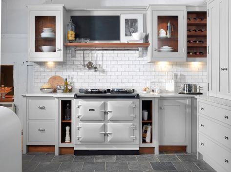 We'd Max Out Our Credit Cards for These Gorgeous Kitchen Appliances | Bon Appétit Pink Smeg Fridge, Aga Oven, Luxury Refrigerator, Retro Oven, Aga Cooker, Vintage Fridge, Ventilation Hood, Bubble And Squeak, Appliances Kitchen