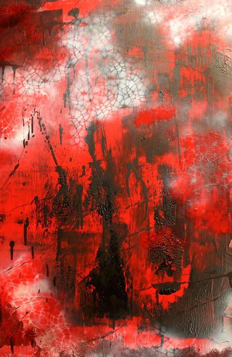 Hatred Huge acrylic on canvas for art group Anger Abstract Painting, Paintings About Anger, Rage Painting Abstract, Anger Abstract Art, Hatred Painting, Rage Art Anger, Rage Painting, Anger Drawing, Red Art Painting