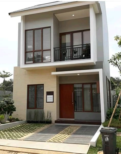 Small House Design Philippines, Small House Exteriors, Philippines House Design, 2 Storey House Design, Small House Elevation, Two Story House, Modern Small House Design, Small House Design Exterior, House Design Exterior