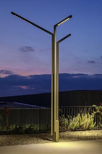 Vibia Lighting, Iot Design, Street Light Design, Park Lighting, Landscape Lights, Urban Lighting, Outdoor Setting, Street Furniture, Street Lamp