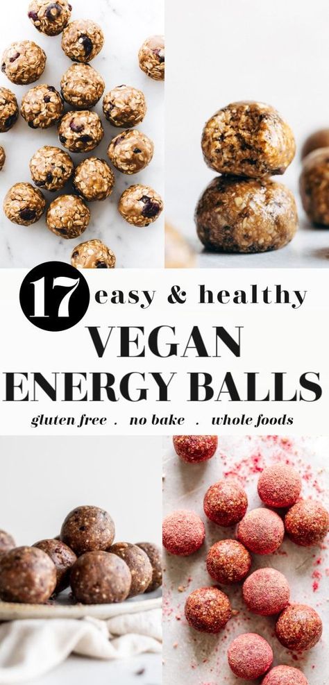 Vegan Energy Balls, Dairy Free Protein, Snack Balls, Gluten Free Protein, Energy Ball Recipe, Healthy Vegan Snacks, Protein Balls, Vegan Peanut Butter, Bliss Balls