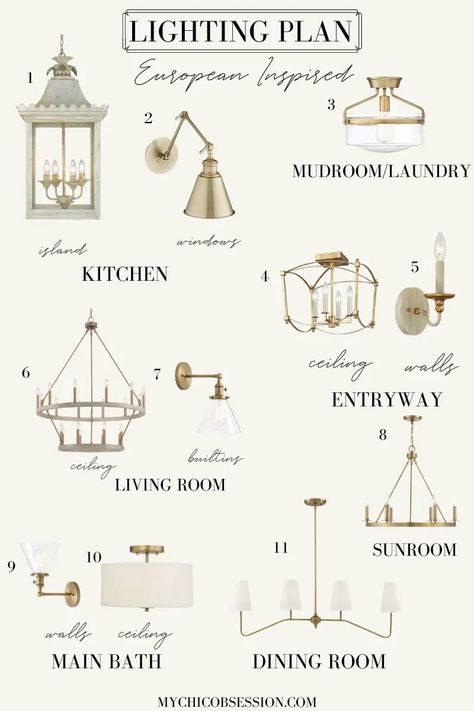 Home Fixtures, French Country Lighting, French Lighting, Entryway Lighting, French Country Decor, Foyer Lighting, Lighting Plan, House Things, Farmhouse Lighting