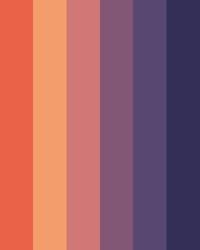 Colour Schemes For Characters, Saturated Art Color Palettes, Fall Sunset Color Palette, 3color Palette, Sunset Pallet Colour Palettes, Colour Palette Sunset, Fall Color Pallettes, Fall Color Swatches, Fall Colors Wallpaper