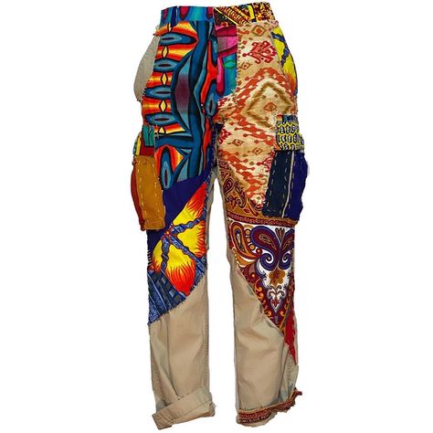 Patchwork Cargo Pants, Ankara Pants, Ankara Combat Trousers Women Outfit, Ankara Cargo Pants Women, Ankara Cargo Pants, Multicolor Full-length Harem Pants For Festival, Multicolor Wide-leg Bohemian Harem Pants, Non-stretch Multicolor Bohemian Pants, Trousers Women Outfit