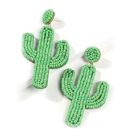 PRICES MAY VARY. 【CACTUS EARRINGS DESIGN】 - Cactus is the softest thing in the world, anyone who touches it slightly will lose its life, so god added a layer of armor to it, hard as iron, from then on, no one can see the soft heart of the cactus,then a warrior appeared, he pulled out the sword and turned the cactus into two halves, why are green tears flowing down, finally the warriors understood, it turns out that the so-called thorns are just the cactus used to protect the shell of their fragi Tropical Holiday, Cactus Earrings, Soft Heart, Holiday Earrings, Earrings Summer, Earrings Design, Holiday Earring, Drop Dangle Earrings, Earrings Statement