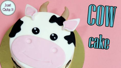 Hi! In this tutorial I’m showing how to easy and cute cow cake, hope you will like it! Please subscribe to my channel for more videos like this:) Easy Cow Cake, Birthday Cake Cow, Cake Cow, Cow Birthday Cake, Kids Cake Toppers, Cow Cake, Cow Cakes, Cake Templates, Farm Cake