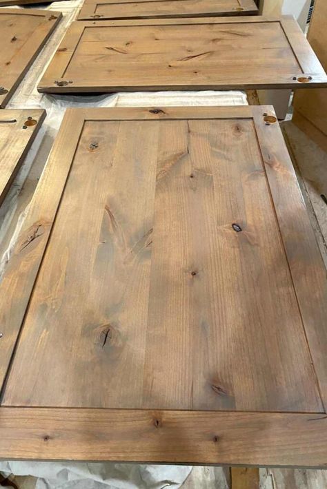 Best Stain Color For Knotty Alder, Complimentary Wood Stain Colors, Special Walnut And Weathered Oak, Wood Stain Before And After, Stains For Kitchen Cabinets, Sw Stain Colors, Home Depot Wood Stains, Barnwood Stain Color, Varathane Western Oak Stain