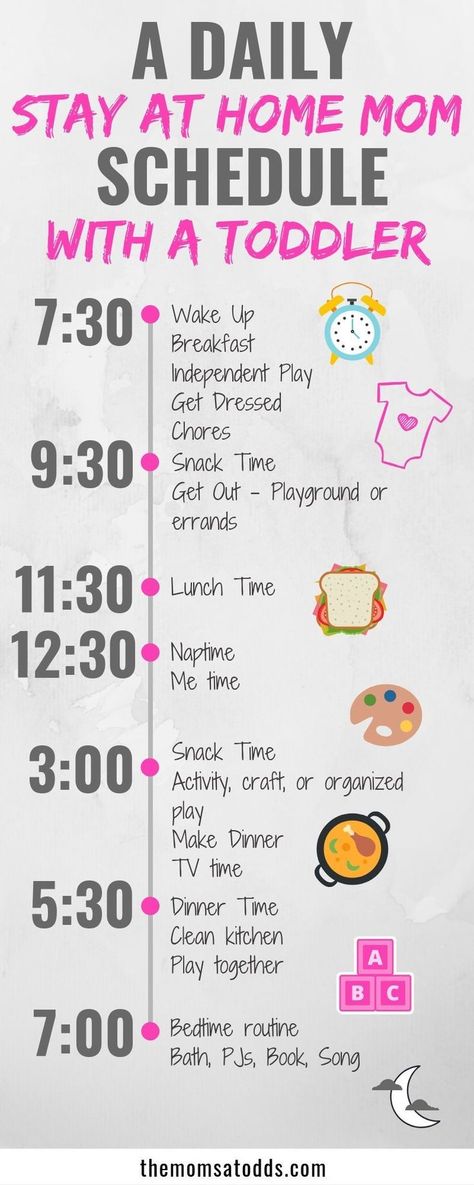 A daily stay at home mom schedule with a toddler! Here is an example for my sahm schedule with my toddler! Staying on our routine makes us both happier and more productive! Continue reading for tips on starting your own schedule! #stayathomemom #sahm #momtips Daily Schedule For Moms, Stay At Home Mom Schedule, Sahm Schedule, Moms On Call, Daily Routine Activities, Toddler Routine, Mom Routine, Toddler Schedule, Mom Schedule