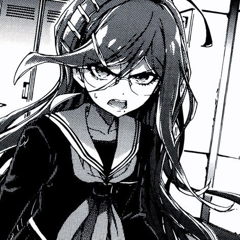 Dangonranpa Icons, Manga Icons Danganronpa, Danganronpa Manga Pfp, Danganronpa Manga Panels, Danganronpa Manga Icons, Toko Fukawa Icons, Toko Danganronpa, Danganronpa 2 Manga, Purple Manga