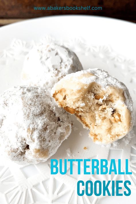 These Butterball Cookies are easy to make and perfect for sharing with family and friends. They’re buttery and nutty and rolled in powdered sugar for a deliciously sweet finish. There's no doubt about it, these cookies are always a hit! Butter Ball Cookies Recipe, Butterball Recipe, Butterball Cookies, Christmas Cookie Recipes Holiday, Sugar Sticks, Recipes Holiday, Snowball Cookies, Best Cookie Recipes, Cookie Scoop