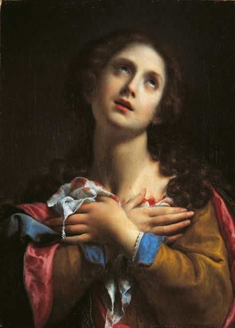 Kyrie and Ave Maria (arranged from “Intermezzo sinfonico”) | Plácido Domingo and Sissel Neoclassical Art, Saint Agatha, Baroque Painting, Rennaissance Art, Classic Artwork, Blood Art, Baroque Art, Italian Painters, Old Paintings