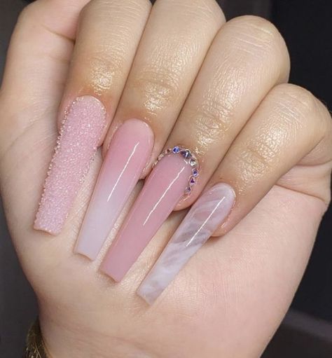 Acrylic Nail Designs Classy, Boujee Nails, Long Square Nails, Glamour Nails, Cute Nail Art Designs, Nail Design Inspiration, Cute Acrylic Nail Designs, French Acrylic Nails, Long Acrylic Nails Coffin