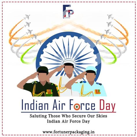 On Indian Air Force Day we extend our greetings to India's indomitable Air warriors. The whole nation is proud of their passion and bravery in securing our sky. Happy Indian Air Force Day. #IndianAirForceDay #AirForceDay2021 #AirWarriors #IndianArmedForces #airforce #FortunerPackaging Indian Airforce Day Creative Ads, Happy Airforce Day Indian, Indian Air Force Day, Indian Airforce, Air Force Day, 91 Birthday, Sports Design Ideas, Juice Branding, Indian Air Force