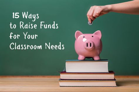 15 Ways to Raise Funds for Your Classroom Needs - Looking for classroom fundraising ideas? Try these websites and resources! #classroom #school Homeschool Budget, Unschooling Resources, Poetry Tea Time, Homeschool Hacks, Homeschool Board, Homeschooling Resources, Teaching Supplies, Homeschool Encouragement, Homeschool Classroom