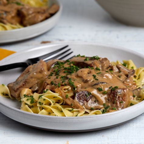 Best Beef Stroganoff Recipe, Best Beef Stroganoff, Beef Stroganoff Recipe, Stroganoff Recipe, Ribeye Steak, Beef Stroganoff, Egg Noodles, Beef Dishes, Main Meals