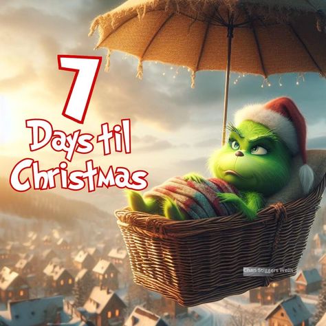 Grinch Template, December Blessings, Grinch Memes, Minions Friends, Grinch Images, Grinch Stuff, Countdown Christmas, Xmas Countdown, Hello Christmas