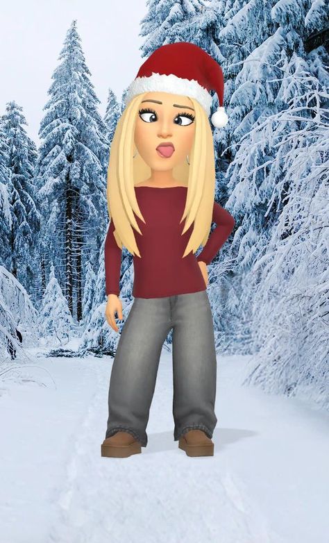 Bitmoji Inspo, Cute Snapchat Bitmoji Ideas, Bitmoji Fits, Bitmoji Ideas, Snapchat Bitmoji, Christmas Outfit, Snapchat, Funny, Christmas