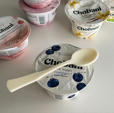 Korean Breakfast, Chobani Yogurt, Food Egg, Healthy Aesthetic, Chobani Greek Yogurt, Food Asian, Bread Cheese, Toast Bread, Vanilla Greek Yogurt