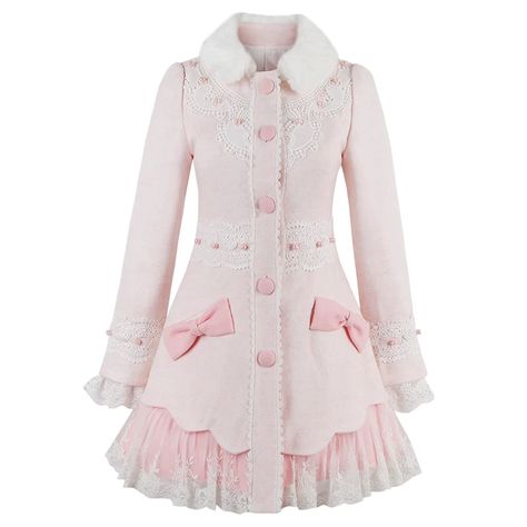 Candy Rain, Rain Bow, Cute Coats, Pink Coat, J Fashion, Japanese Design, Kawaii Clothes, Lolita Dress, Dream Clothes