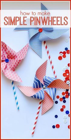 2yr Activities, Simple Pinwheels, Pinwheels Craft, Easy Pinwheels, How To Make Pinwheels, Pinwheel Craft, Diy Pinwheel, Snail Craft, Toddler Craft