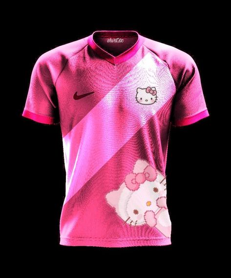 Camisa interclasse, camisa da hello kitty, camisa para escola, hello kitty Hello Kitty Jersey, Sports Jersey Design, Football Fashion, Hello Kit, Happy Teachers Day, Random Image, Hello Kitty Pictures, Hello Kitty Plush, Jersey Design