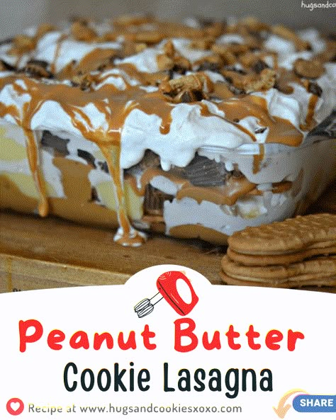 Nutty Buddy Lasagna, No Bake Nutter Butter Recipes, Desserts With Nutter Butter Cookies, Peanut Butter Delight No Bake, Peanut Butter Lasagna Nutter Butter, Nutter Butter Lasagna, Peanut Butter Parfait Dessert, Nutter Butter Lasagna Desserts, Peanut Butter Desserts No Bake