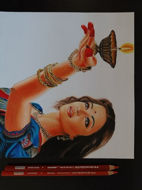 Aishwarya Rai Sketch, Aishwarya Rai Drawing, Aishwarya Rai In Devdas, Devdas Aishwarya Rai, Christmas Scene Drawing, Instagram Transition, Pencil Colour Painting, Human Painting, Dancing Drawings