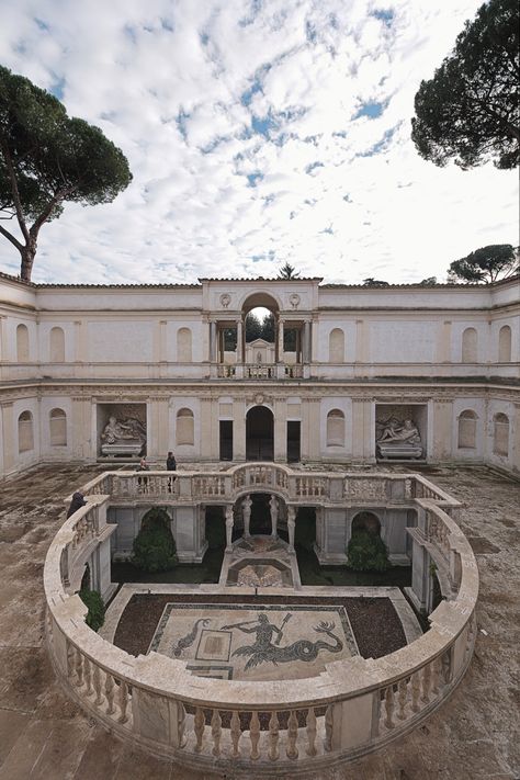 Villa Giulia, Architecture History, Landscape Architecture, Rome, Louvre, Floor Plans, Villa, Google Search, House Styles