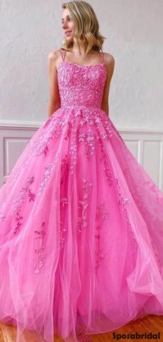 Pink Tulle Prom Dress, Prom Dresses 2022, 2023 Prom, Prom Dress Ideas, Prom 2024, Prom Inspo, Lace Formal Dress, Dresses 2022, Pink Prom