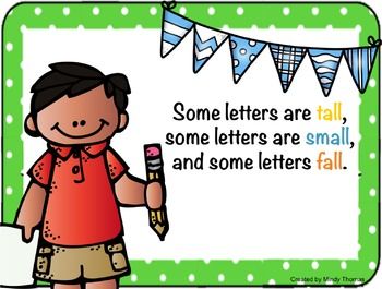 Some Letters Are Small Some Letters Are Tall, Handwriting Lines, Groups Poster, Teachable Moments, Letter G, Elementary School Teacher, Small Letters, Alphabet Printables, Letter Recognition