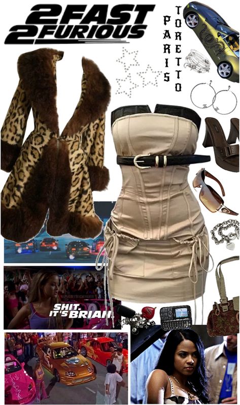 Cute Race Car Outfits, Fast N Furious Outfits, Mia Fast And Furious Outfits, Fast And Furious Inspired Outfits, Suki Fast And Furious Outfits, Fast And Furious Aesthetic Outfits, Fast And Furious Fashion, Fast And Furious Outfits, Fast And Furious Style