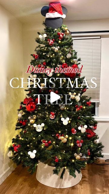 Didi~ Home Decor | Organization | Lifestyle on Instagram: "Bring some Disney magic into your home this holiday season! 🎄✨ 

Check out the full tutorial in my bio to learn how to create this DIY Mickey-themed Christmas tree. It’s packed with joy, nostalgia, and holiday cheer! From the adorable Mickey topper to all the festive details, I’ll walk you through every step to craft your own magical masterpiece. 💫❤️

Comment “Link” to have it sent over 💝

#MickeyChristmasTree #HolidayDIY #DisneyMagic #DisneyTheme #MickeyTheme #Festive #Xmas2024 #holiday #Treetheme Christmas Tree Theme Idea, Holiday Decor, Amazon Finds, Amazon DIY, Decor DIY" Classy Christmas Outfit, Decor Amazon Finds, Amazing Christmas Trees, Mickey Theme, Christmas Tree Theme, Decorating The Christmas Tree, Disney Christmas Tree, Gold Christmas Tree Decorations, Best Christmas Tree