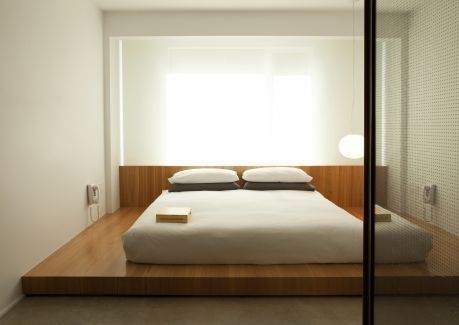 The 10 Best-Designed Hotels in America Collection of 10 Photos by Ella Riley-Adams - Dwell Korean Bedroom, Japanese Bedroom, Attic Bedroom Designs, Bedroom Bed Design, Hotel Interiors, Design Hotel, Design Del Prodotto, Calabria, Hotels Design