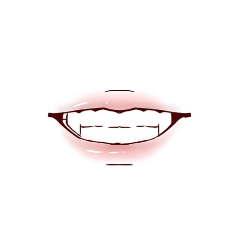 Smile Sketch Lips, Lips Smiling Drawing, Gacha Smile Mouth, Lips Drawing Smile, Anime Lips Sketch, Mouth Base Drawing, Smiling Mouth Drawing, Mouth Drawing Base, Anime Smile Drawing