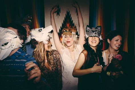 Aztec Winter Wedding Inspiration Booth Wedding, Animal Mask, Indie Wedding, Wedding Wall, Winter Wedding Inspiration, Event Planning Design, I'm With The Band, Animal Masks, Whimsical Wedding