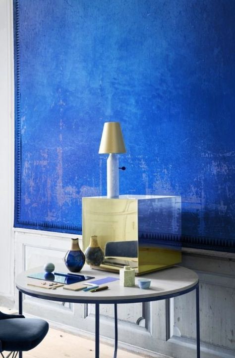 Colour Architecture, Still Life Photographers, Art Interior, Interior Photography, Blue Interior, Design Drawing, Blue Decor, Hotels Design, Blue Walls