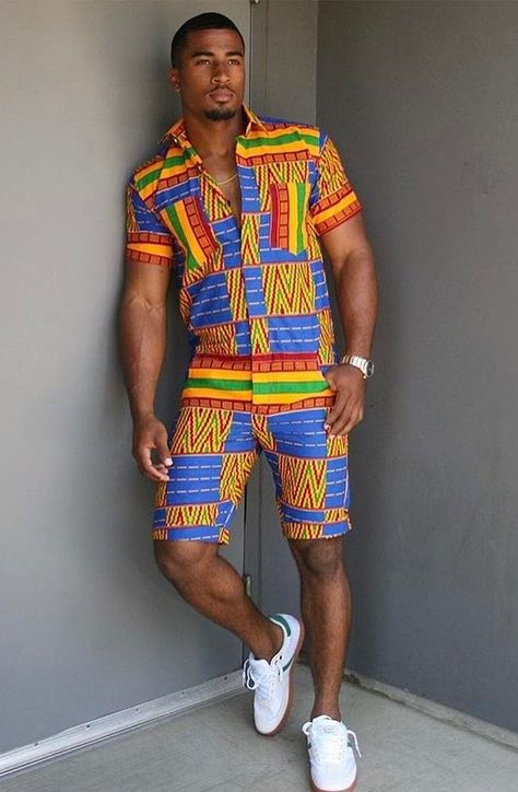 John Gaines Men Hipster, Africa Print, African Print Shirt, Nigerian Men Fashion, African Attire For Men, Afrikaanse Mode, African Clothing For Men, African Shirts, Hipster Man