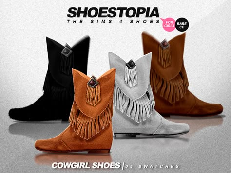 SHOESTOPIA — Cowgirl Boots | Download Sims 4 Cowgirl Boots Cc, Sims 4 Cowboy Boots, Cowboy Sims 4 Cc, Sims 4 Equestrian, Sims 4 Farm Cc, Sims 4 Cowgirl Cc, Sims 4 Boots, Sims 4 Horse Ranch Cc, Sims 4 Horse Ranch