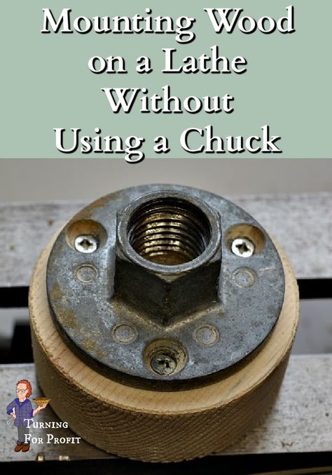 Having a multi-jawed chuck isn't essential to your wood turning - they're an expensive accessory to add to your lathe. We'll look at turning between centers and how to use a face plate when mounting wood on your lathe. Learn these two ways you can turn without using a multi-jawed chuck. Diy Lathe Chuck, Diy Wood Lathe How To Make, Wood Lathe Projects For Beginners, Wood Turning Projects Awesome Ideas, Wood Turning Ideas, Diy Wood Lathe, Wood Lathe Projects, Lathe Woodworking Projects, Best Wood Lathe