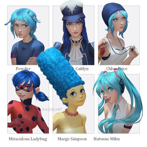 RaidesArt on Twitter: "Blue Hair Parts 1 and 2 💙 Which characters did I miss? https://t.co/z2fzhZ85Va" / Twitter Cool Brown Hair Color, Hair Parts, Cool Brown Hair, Hairstyles Elegant, Which Character Are You, Brown Hair Color Ideas, Blue Black Hair, Arte Monster High, Cool Brown