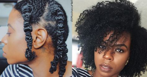 While generally a sign of healthy hair, shrinkage also sometimes leads to the formation of knots and tangles, causing excessive breakage. Banding Natural Hair, Wash And Go Natural Hair, Stretching Hair, Hair Shrinkage, Natural Hair Moisturizer, Natural Hair Transitioning, Curls For The Girls, Hair Care Growth, Beautiful Natural Hair