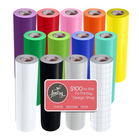 Oracal 651 Glossy 12 Inches by 6 Feet Rolls - 12 Pack Silhouette School, Swing Design, Oracal Vinyl, Paper Liner, Vinyl Rolls, Oracal 651, Transfer Tape, Sewing Stores, Heat Transfer Vinyl