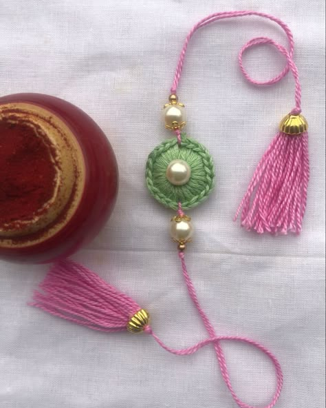 Rakhi Crochet Designs, Crochet Rakhi Designs Handmade, Mandala Rakhi, Handmade Diwali Greeting Cards, Crochet Rakhi, Crochet Boho Bag Pattern, Raksha Bandan, Rakhi 2024, Handmade Rakhi Designs