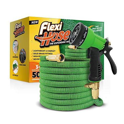 20 Garden Hoses for Hydrated Lawn - Easiest Ways to Water Your Yard Hose Holder, Garden Hoses, Hose Nozzle, Better Homes And Garden, Water Hose, Dream Houses, Brass Fittings, Pipe Fitting, Horse Stuff