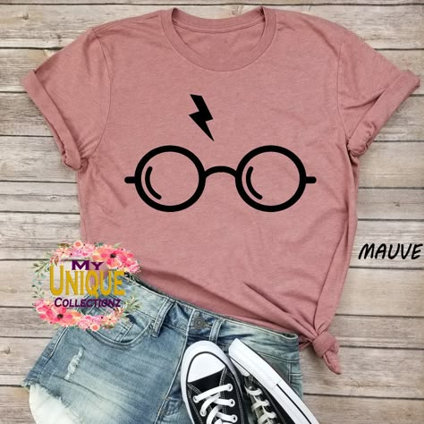 These Beautiful Handmade Harry Potter Unisex Shirts Are Super Comfortable And Perfect For Any Occasion Or Gift. This Is Just Great For Any Disneyland Trip Shirt. Color:Mauve Sizes:Xs - Xl(Unisex) Material:100% Cotton Brand:Bella Canvas (Made In The Usa) Print:Direct To Garment (Eco-Friendly Ink) Condition:Brand New Hand-Made Unisex Shirts That Are Made To Order, Usually Takes 1-2 Days For Production. P.S. We Have More Beautiful Harry Potter Designs Available In Our Shop. Thank You So Much! Harry Potter Teacher Shirts, Harry Potter Shirts Vinyl, Family Harry Potter Shirts, Harry Potter Tshirt Ideas Design, Cricut Harry Potter Projects, Harry Potter Shirt Ideas, Harry Potter Shirts For Universal, Harry Potter Anniversary, Harry Potter Designs